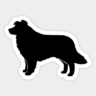 Border Collie Silhouette Sticker